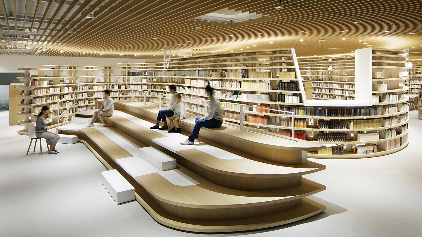 圖書館空間規劃效果圖